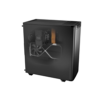 be quiet! Pure Base 501 Airflow Black ATX Mid Tower Case with USB-A, USB-C, 2 x Pure Wings 2 140mm Black PWM Fans, Sleek Front Panel and Airflow Cover - Image 7