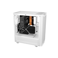 be quiet! Pure Base 501 Airflow Window White ATX Mid Tower Case with USB-A, USB-C, 2 x Pure Wings 2 140mm Black PWM Fans, Sleek Front Panel and Airflow Cover - Image 7
