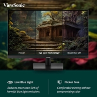 Viewsonic OMNI VX2779-HD-PRO 27 Inch IPS Gaming Monitor, Full HD, 180Hz, 1ms, 2x HDMI, DisplayPort, Freesync, HDR10, VESA - Image 4