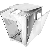Antec Constellation C8 Aluminum White - Premium Full-View PC Case with Vertical Cooling, Dual Chamber Design, and Extensive Radiator Support - Image 5
