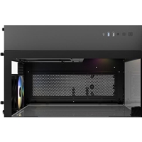 Antec CX600M Trio ARGB Mini Tower Gaming Case, Black, Tempered Glass Panels, Dual Chamber Design, Vertical Cooling, Pre-Installed ARGB Fans, Water Cooling Support, - Image 8