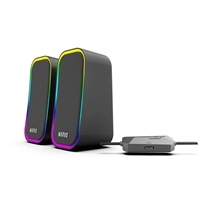 Marvo Scorpion SG-285 Havoc 20 USB Powered Stereo RGB 6W Gaming Speakers (Black) - Image 7