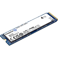 Kingston NV3 (SNV3S/4000G) 4TB NVMe SSD, M.2 Interface, PCIe Gen4, 2280, Read 6000 MB/s, Write 5000 MB/s, 3 Year Warranty - Image 4