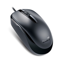 Genius DX-120 Wired USB Type-C Plug and Play Mouse, 1200 DPI Optical Tracking, 3 Button with Scroll Wheel, Ambidextrous Design with 1.5m Cable, Black - Image 5