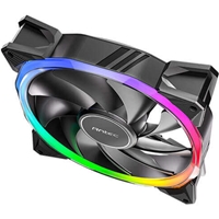 Antec Fusion T3 140mm ARGB PWM Case Fan - Hydraulic Bearing, 600-1500 RPM, Black - Image 4