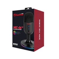 Marvo Scorpion MIC-06 Blast 40 USB RGB Noise Cancelling Wired Microphone (Black) - Image 6