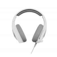 Marvo Scorpion H8618 Tactic 40 USB 2.0 Wired Gaming RGB Headset (White) - Image 7