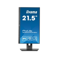 iiyama PROLITE XUB2293HSU-B7 22 inch IPS Monitor, Full HD, 1ms, USB Hub, HDMI, DisplayPort, Freesync, 100Hz, Speakers, Black, Internal PSU, VESA, Height Adjustable, Pivot - Image 4