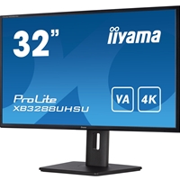 iiyama PROLITE XB3288UHSU-B5 32 Inch 4K Monitor, IPS, 3ms, 60hz, FreeSync, HDMIx2, Display Port, USB Hub, PIP, Speakers, Int PSU, Height Adjustable, VESA - Image 5