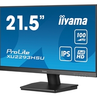 iiyama PROLITE XU2293HSU-B7 22 inch IPS Monitor, Full HD, 1ms, USB Hubx2, HDMI, DisplayPort, Freesync, 100Hz, Speakers, Black, ACR, Internal PSU, VESA - Image 5