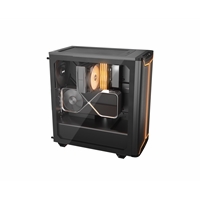 be quiet! Pure Base 501 DX Airflow Window Black ATX Mid Tower ARGB Case with USB-A, USB-C, 3 x Pure Wings 3 140mm Black PWM Fans - Image 7