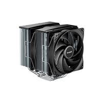 be quiet! Pure Rock Pro 3 CPU Cooler, Universal Socket, 2 x Pure Wings Fans, 2000RPM, only 34.8dB(A) at maximum fan speed, 250W TDP, 3-year manufacturer's warranty - Image 4