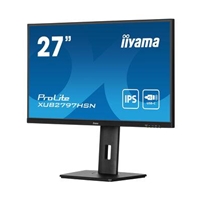 iiyama ProLite XUB2797HSN-B2 27 Inch Full HD IPS Monitor, Matte Black, USB-C Dock, RJ45, 100 Hz, 1x HDMI, 1x DisplayPort, 4x USB Hub, Speakers, Height Adjust, Pivot, VESA - Image 4