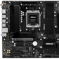 ASRock B850M Pro-A WiFi AMD AM5 Socket Motherboard, Micro-ATX, 4x DDR5 Slots, 3x M.2 Sockets, 2.5GbE LAN, Wi-Fi 6E, 1x DisplayPort / 1x HDMI Port - Image 4