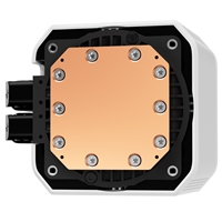 DeepCool Mystique 240 WH ARGB Liquid CPU Cooler with 2.83" TFT LCD Display, 240mm Radiator, Addressable RGB Fans, Hydro Bearing, and Wide Compatibility for Intel & AMD Sockets - Image 4