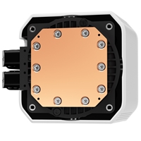 DeepCool Mystique 360 WH ARGB Liquid CPU Cooler with 2.83" TFT LCD Display, 360mm Radiator, Addressable RGB Fans, Hydro Bearing, and Wide Compatibility for Intel & AMD Sockets - Image 4