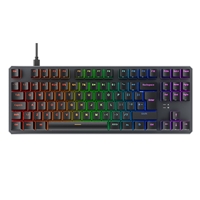 Tecware Phantom+ 80% TKL RGB Mechanical Gaming Keyboard with Wraith Red Switches Black - Image 8