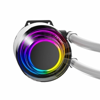 Antec Vortex Lum 360 ARGB White CPU Liquid Cooler - Intel & AMD Compatible, 3 x 120mm ARGB Fans, Suspended Spiral Pump Head, Enhanced Cooling Performance - Image 5