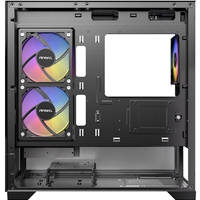 ANTEC CX500M Micro Tower Gaming Case, Black, ARGB, 2 x USB 3.0 / 1 x USB Type-C, Tempered Glass Side Panel, Micro-ATX/ITX - Image 7