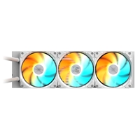 GIGABYTE GP-GIGABYTE Gaming ICE 360 All-in-One Liquid CPU Cooler – 360mm Radiator, ARGB Lighting, Teflon Tubing, and Magnetic Rotating Cover - Image 5