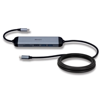 Lindy DST-Micro 140 Laptop Docking Station with USB-C, 1x 4K HDMI and Pass-Through Charging - Image 4