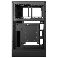 DeepCool CH270 Digital Micro-ATX Case, Mini-Tower PC Case with Tempered Glass Side Panel, USB-C Port, High Airflow Support for 360mm Radiator, ATX PSU, Black - Image 8