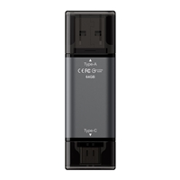 Team TX1364GC01 2 in 1 Dual OTG 64GB Flash Drive, X1 USB 3.2 Gen1, Type C & A, Plug and Play - Image 7