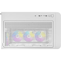 ANTEC Constellation C5 Curve White ARGB Case, Curved Glass Panels, Dual Chamber, Support back-connect motherboards, 4 x ARGB PWM fans with built-in fan controller, ATX, Micro-ATX, ITX - Image 5