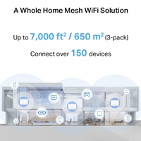 Mercusys Halo H25BE BE3600 Whole Home Mesh Wi-Fi 6 System (3 Pack) - Image 6