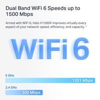 Mercusys Halo H1500X AX1500 Whole Home Mesh Wi-Fi 6 System (3 Pack) - Image 5