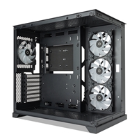 Tecware VXL EVO ARGB ATX Mid-Tower PC Case - Black, Dual-Chamber Design, 4 x 120mm ARGB Fans Pre-Installed, Infinity Glass Panels, ATX/mATX/ITX Support, High Airflow Gaming Chassis - Image 8