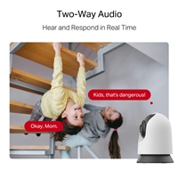 Mercusys MC210 Pan/Tilt Home Security Wi-Fi Camera - Image 7