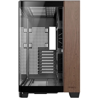 ANTEC Constellation C8 Dual Chamber Case, Gaming, Curve Wood, Full Tower, 2 x USB 3.0 / 1 x USB Type-C, Super wide angle single curved glass with exotic wood, E-ATX, ATX, Micro ATX, ITX - Image 7