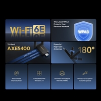 Mercusys MA86XH AXE5400 Wi-Fi 6E High Gain Wireless USB Adapter - Image 7