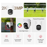 Mercusys MC510 Pan/Tilt Home Security WiFi Camera - Image 4
