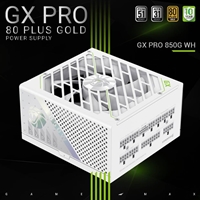 GAMEMAX GX-850 Pro Modular 80 Plus Gold ATX3.0 PCIe 5.0 PSU With 135mm FDB Fan, White - Image 4