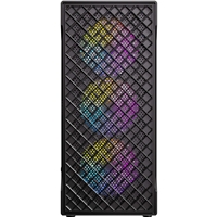 Antec VX320 ARGB Mid-Tower Gaming PC Case - Pre-Installed 4 x 120mm ARGB Fans, Tempered Glass Side Panel, High-Airflow Mesh Front - ATX/Micro-ATX/ITX - Image 5