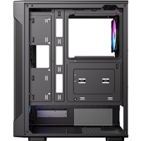 Antec VX320 ARGB Mid-Tower Gaming PC Case - Pre-Installed 4 x 120mm ARGB Fans, Tempered Glass Side Panel, High-Airflow Mesh Front - ATX/Micro-ATX/ITX - Image 8