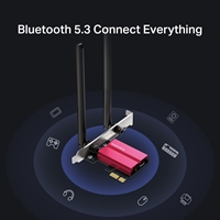 Mercusys MA86XE AXE5400 Tri-Band Wi-Fi 6E Bluetooth PCI Express Adapter - Image 6