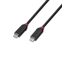 Lindy Black Line 37002 2m USB4 240W Cable, 24 pin USB-C (M) to 24 pin USB-C (M) - Image 7
