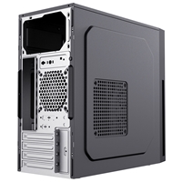 CiT Mentor Micro-ATX Office PC Case With USB Type C and 80mm Rear Black Fan Included - Image 8