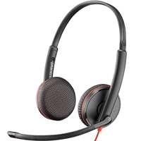 Plantronics Blackwire 3225 Stereo USB-C Headset with 3.5mm Jack & USB-C/A Adapter (Bulk Pack- Non-Retail) - Image 4