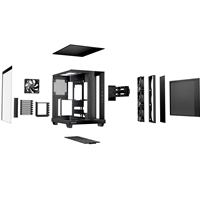 be quiet! Light Base 500 BGW83 Mid-Tower Case, Tempered Glass, 4x 120mm PWM Fans, High-Airflow ATX Case, USB-C, 360mm Radiator Support, Vertical GPU Mount, Black - Image 7