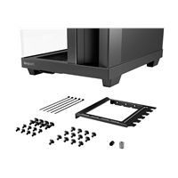 be quiet! Light Base 500 LX BGW85 Mid-Tower Case, Tempered Glass, 4 x ARGB Light Wings LX Fans, High Airflow ATX Case, USB-C 10Gbps, 400mm GPU Support, Vertical GPU Mount, Black - Image 5