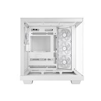be quiet! Light Base 500 LX BGW86 White Mid-Tower Case, Tempered Glass, 4x ARGB Light Wings LX Fans, High Airflow ATX Case, USB-C 10 Gbps, 400 mm GPU Support, Vertical GPU Mount - Image 4