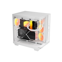be quiet! Light Base 500 LX BGW86 White Mid-Tower Case, Tempered Glass, 4x ARGB Light Wings LX Fans, High Airflow ATX Case, USB-C 10 Gbps, 400 mm GPU Support, Vertical GPU Mount - Image 8
