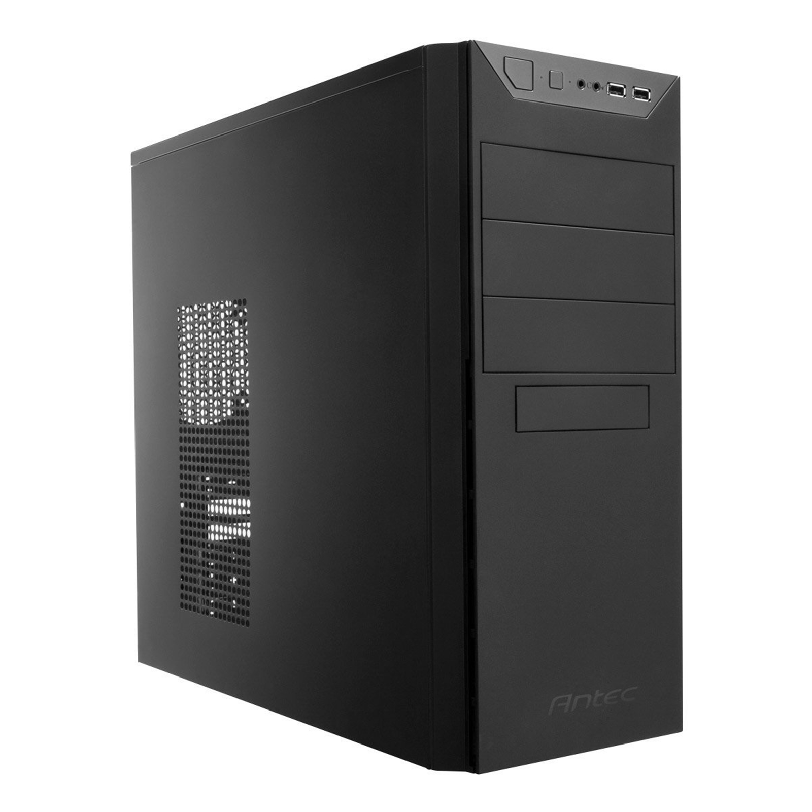 ANTEC VSK-4000B-U3/U2 Case, Home & Business, Black, Mid Tower, 1 x USB 3.0 / 1 x USB 2.0, ATX, Micro ATX, Mini-ITX - Image 3