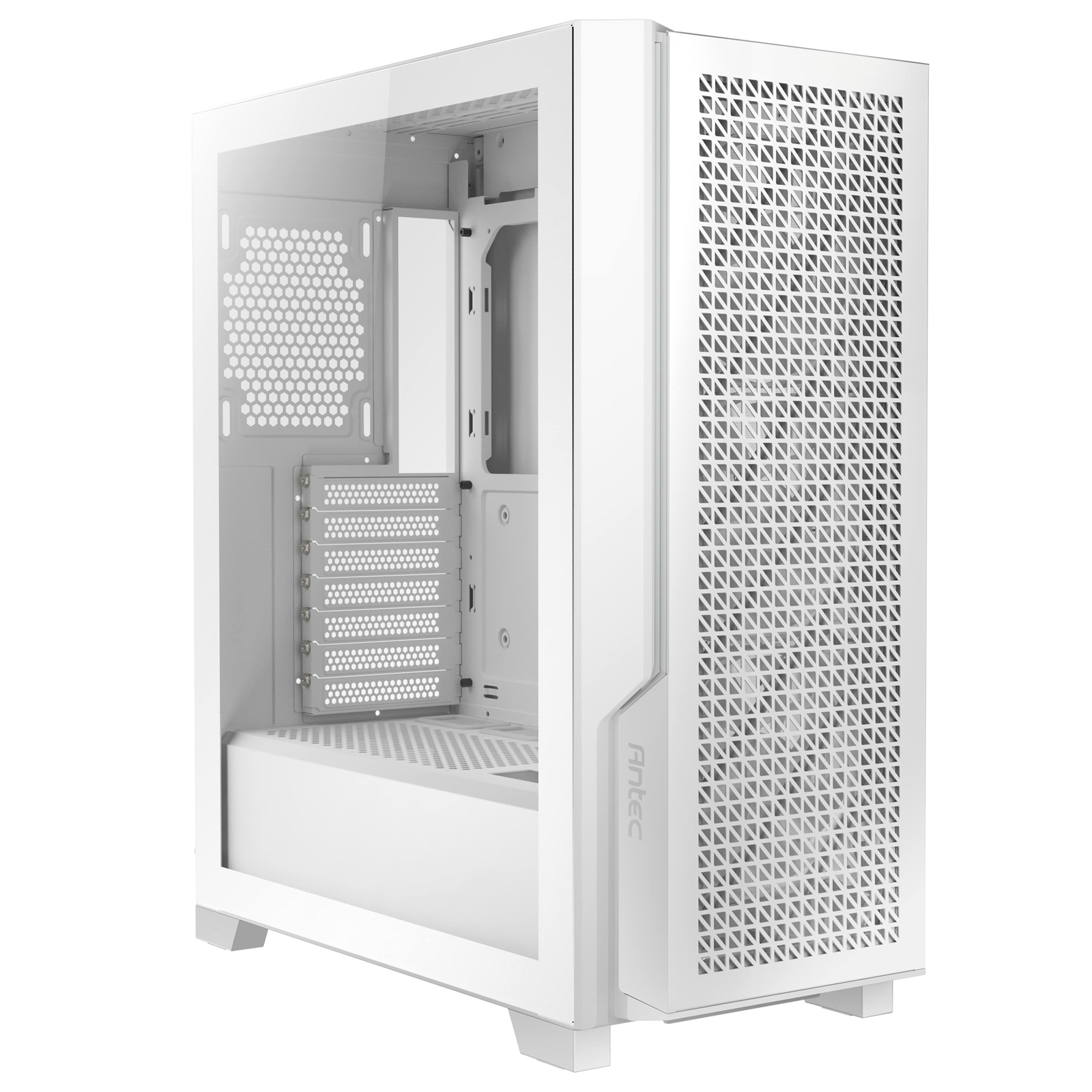 ANTEC P20CE Case, E-ATX Gaming, White, Mid Tower, 2 x USB 3.0 / Type-C 3.2 Gen 2 x 1, E-ATX, ATX, Micro-ATX, ITX - Image 3