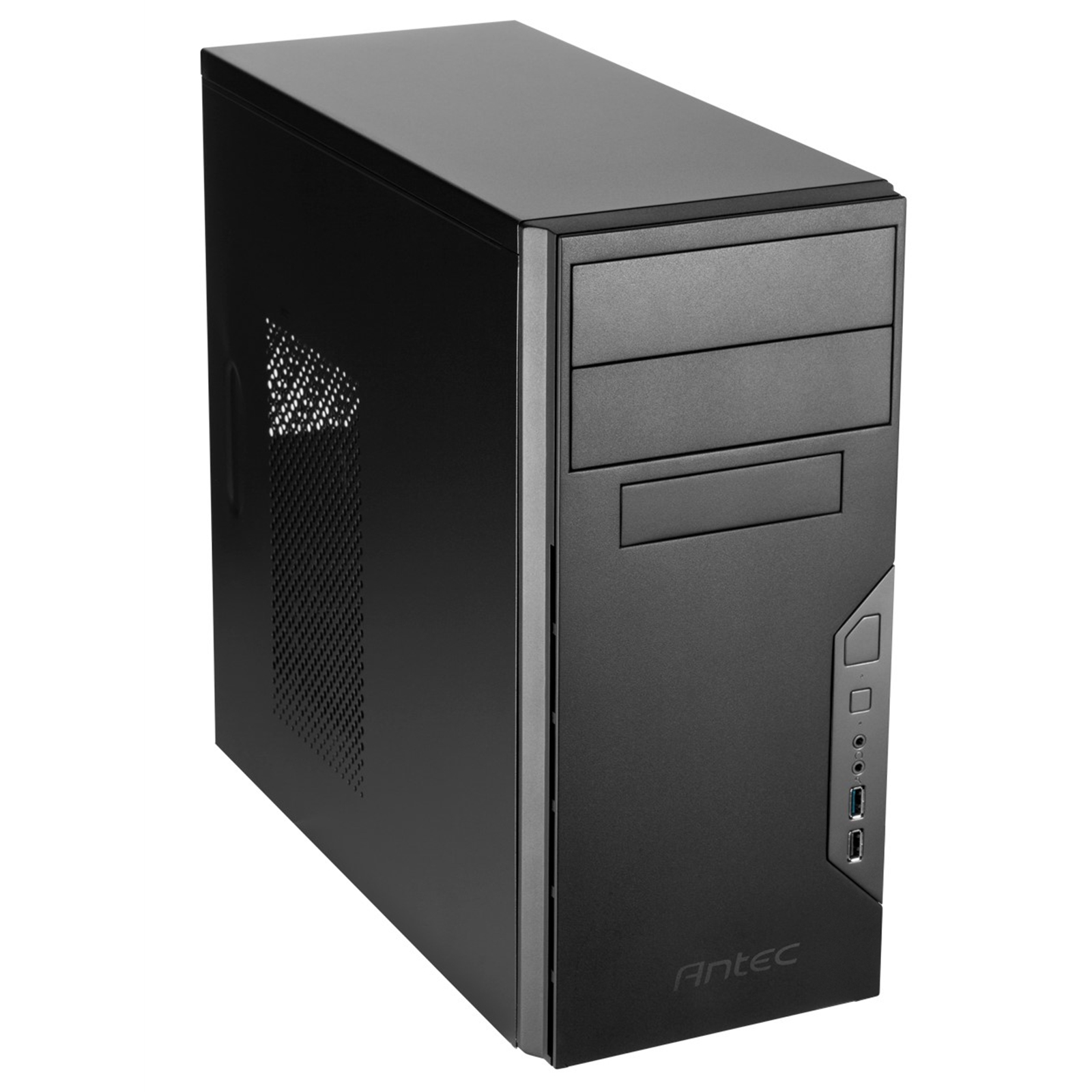 ANTEC VSK-3000B-U3/U2 Case, Home & Business, Black, Micro Tower, 1 x USB 3.0 / 1 x USB 2.0, Micro ATX, Mini-ITX - Image 3