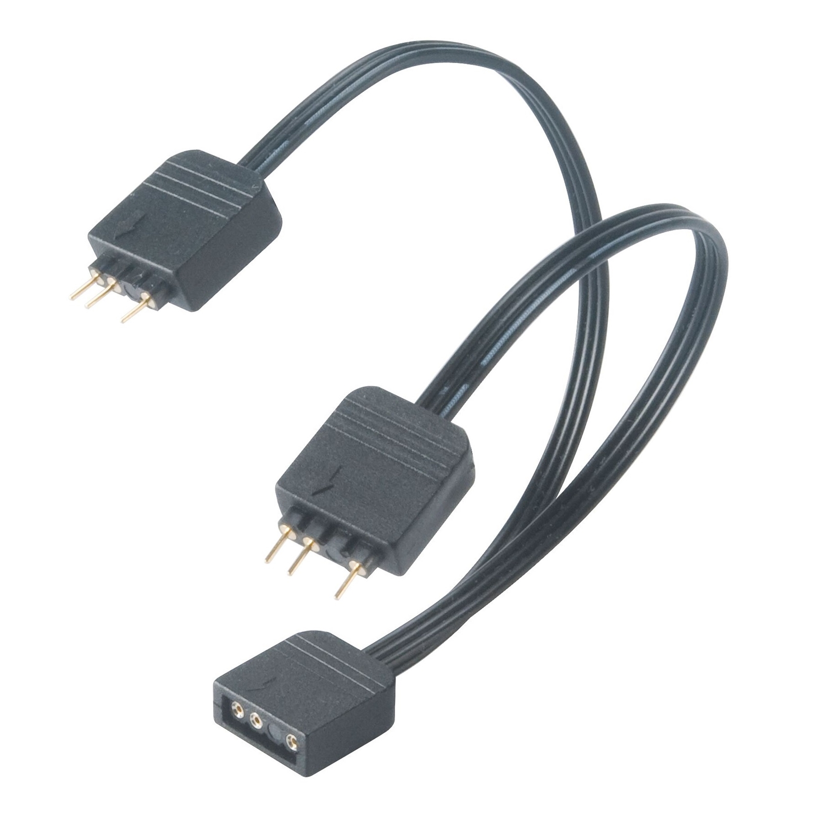 Akasa 1-to-2 Addressable RGB LED Splitter Cable - Image 3